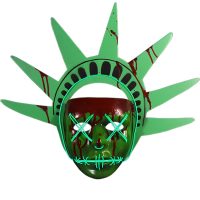 The Purge Lady Liberty Light Up Mask