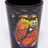 Bats Jack Skellington Mini Glass