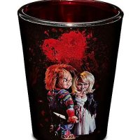 Chucky and Tiffany Shot Glass - 1.5 oz.