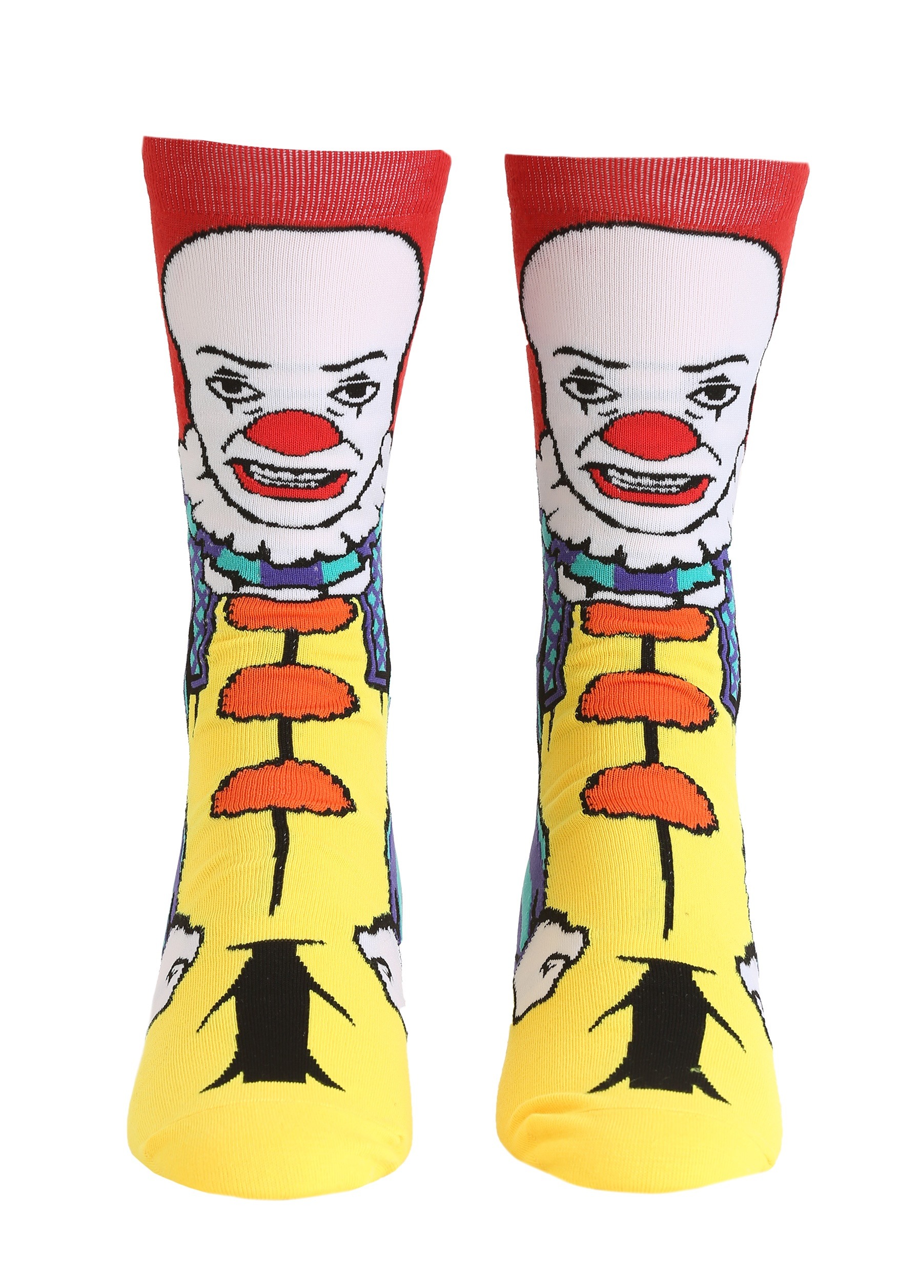 Classic Pennywise IT Crew Adult Unisex Socks - FOREVER HALLOWEEN