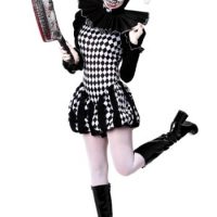 Evil Clown Costume for Women