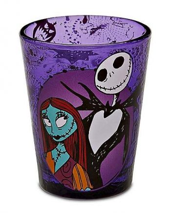 Jack and Sally Mini Glass 2 oz