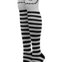 Nightmare Before Christmas Jack Skellington Over The Knee Womens Socks