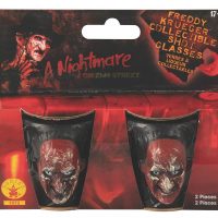 Nightmare on Elm Street Freddy Krueger Drinking Party Shot Glasses, Set of 2