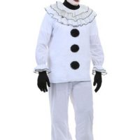 Plus Size Vintage Pierrot Clown Costume