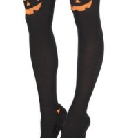 Pumpkin Over the Knee Socks for Women