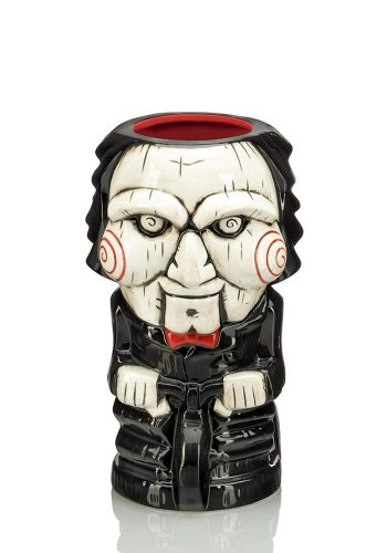 Saw Movie Geeki Tikis Billy the Puppet Horror Mug