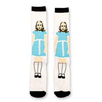 The Shining Collectibles | The Shining Exclusive Grady Twins White Crew Socks