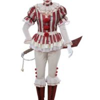 Womens Sadistic Clown Costume