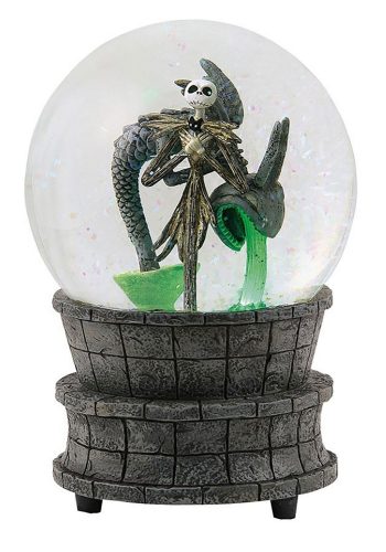 Nightmare Before Christmas Jack in the Fountain Water Globe by Department 56