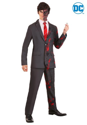 Men's Harvey Dent Two-Face Suit Costume