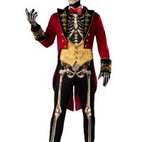 Men's Skeleton Ringmaster Costume