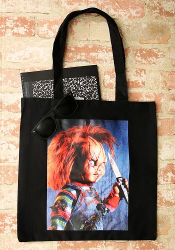 Chucky Image Capture Canvas Tote