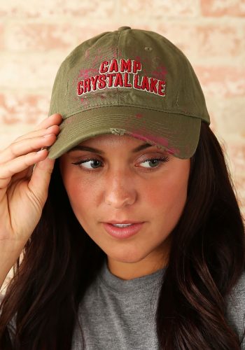 Friday the 13th Camp Crystal Lake Frayed Baseball Cap