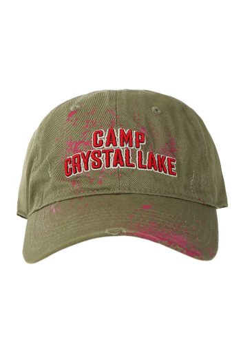 Friday the 13th Camp Crystal Lake Frayed Baseball Cap