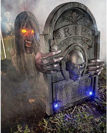 2.5 Ft LED Graveyard Ghoul Constant Motion Animatronic