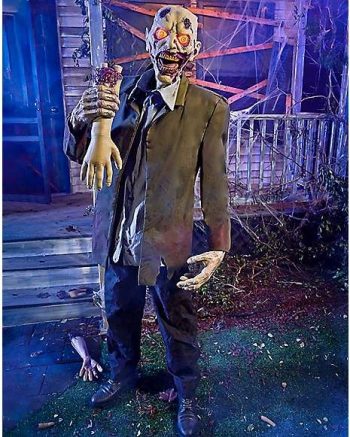 6 Ft Flesh Eating Zombie Animatronic