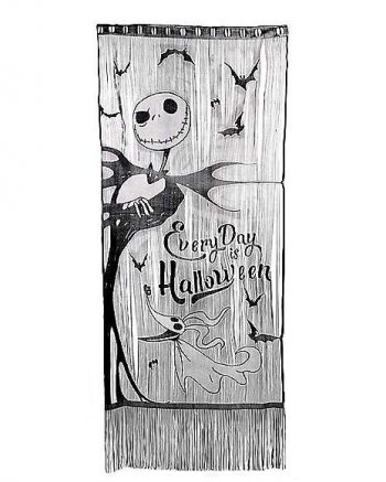 6 Ft. Jack Skellington Lace Curtain - The Nightmare Before Christmas