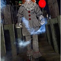 6.5 Ft LED Pennywise Animatronic Decoration