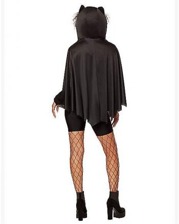 Adult Black Cat Poncho