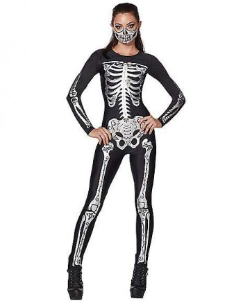 Adult Skeleton Catsuit