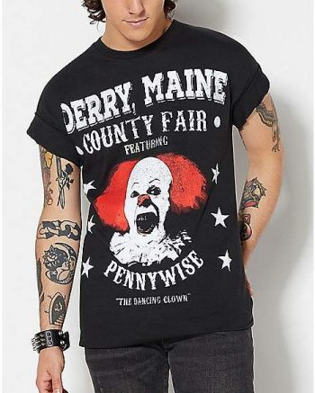 Derry Maine County Fair Pennywise T Shirt - It