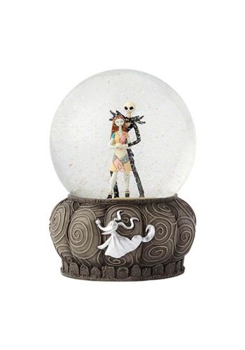 Disney Showcase Jack and Sally Waterball 6.5 inches