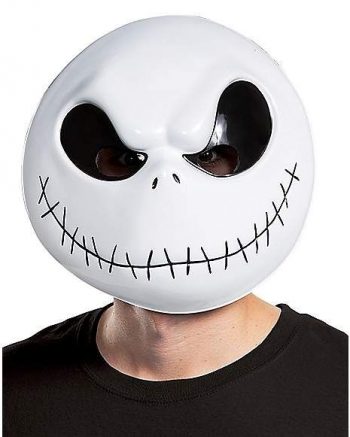 Jack Skellington Half Mask Deluxe - The Nightmare Before Christmas