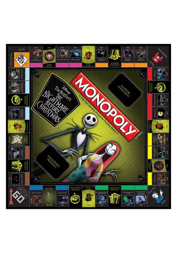 MONOPOLY The Nightmare Before Christmas Board Game