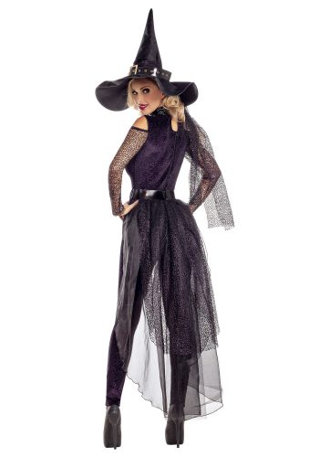 Midnight Violet Women's Witch Costume
