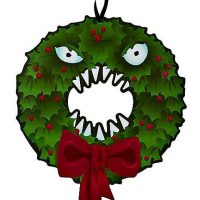 Monster Wreath - The Nightmare Before Christmas