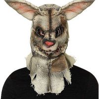 Moving Mouth Rabbit Scarecrow Full Mask