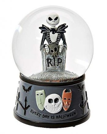 Musical Jack Skellington Snow Globe