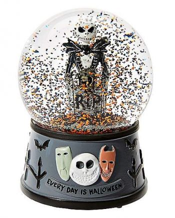 Musical Jack Skellington Snow Globe