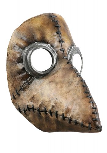 Plague Doctor Brown Mask for Adults