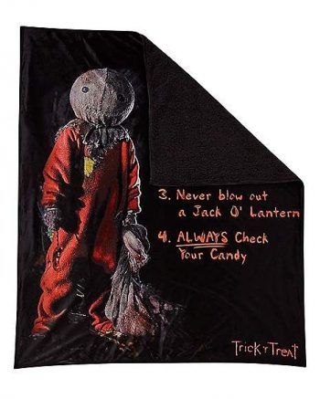 Rules of Halloween Fleece Blanket