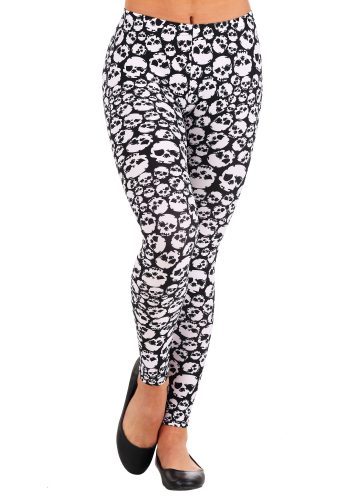 Women's Stacked Skulls Leggings