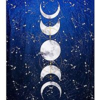 50 Inch Tarot Moonphase Fleece Blanket