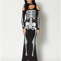 Adult Skelebones Dress Costume