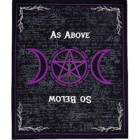 As Above So Below Fleece Blanket