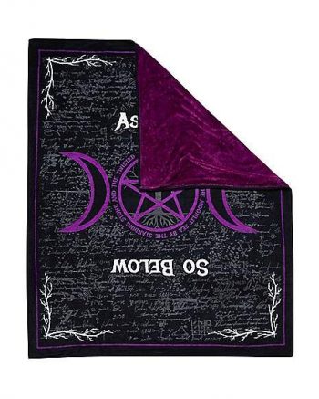 As Above So Below Fleece Blanket