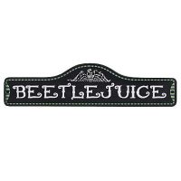 Beetlejuice Street Sign