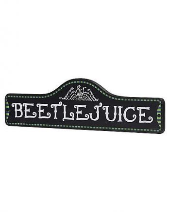 Beetlejuice Street Sign