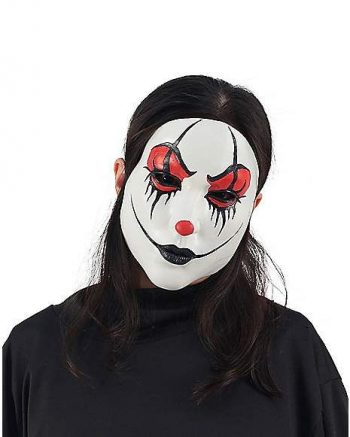 Female Clown Half Mask