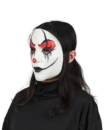 Female Clown Half Mask