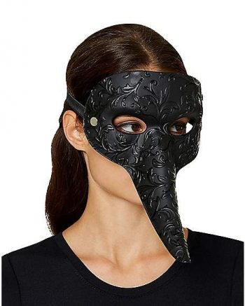 Female Plague Doctor Half Mask