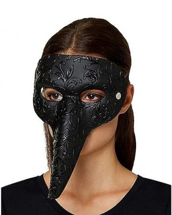 Female Plague Doctor Half Mask