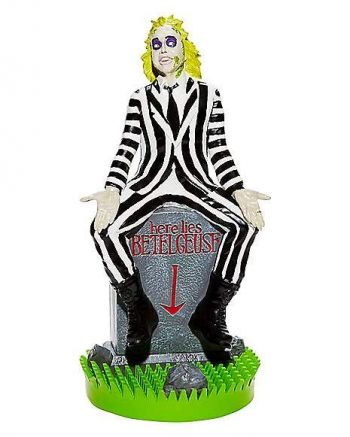 Light-Up LED Beetlejuice Statue - Decorations