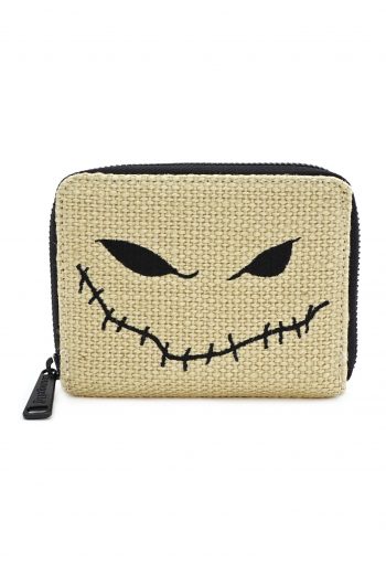 Loungefly Nightmare Before Christmas Oogie Boogie Burlap Zip Around Wallet