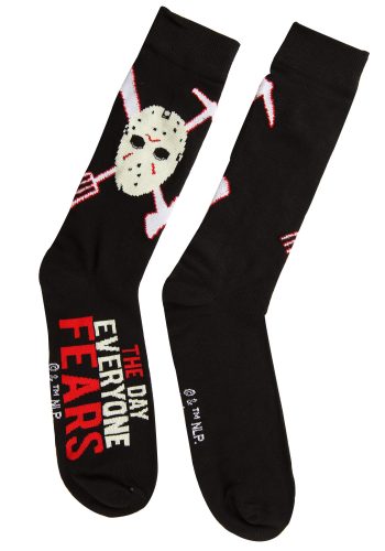 Men's 2-Pack Jason Voorhees Friday the 13th Crew Socks